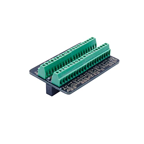 Treedix RPi GPIO ターミナルブロック ブレークアウトボード モジュール 拡張ボード Raspberry Pi 4B/3B+/3B/2B/Zero/Zero W 対応