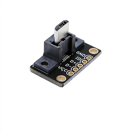 Module adaptateur de connecteur mâle 5 broches Treedix USB MicroB type B pour Arduino