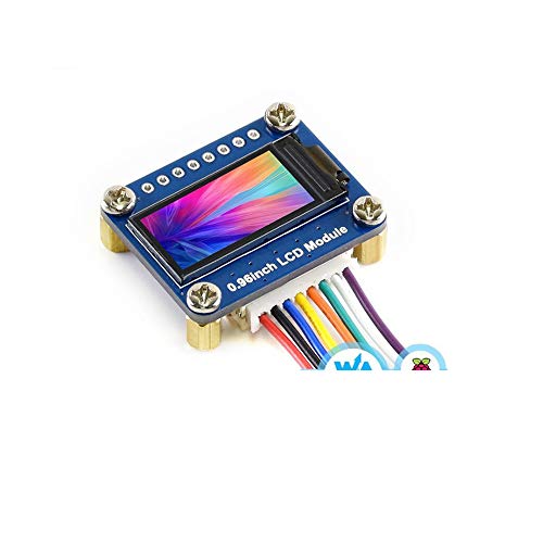 Treedix 0,96 Zoll Farb-LCD-Erweiterungsmodul, 160x80 IPS-Bildschirm, SPI-Schnittstelle, kompatibel mit Arduino und Raspberry Pi