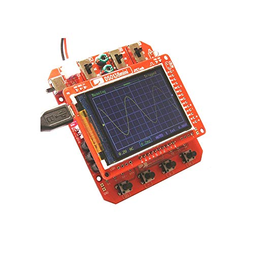 Treedix Mini DSO138 Oscilloscope numérique Kit DIY Électronique Apprentissage Éducation Formation Électricien