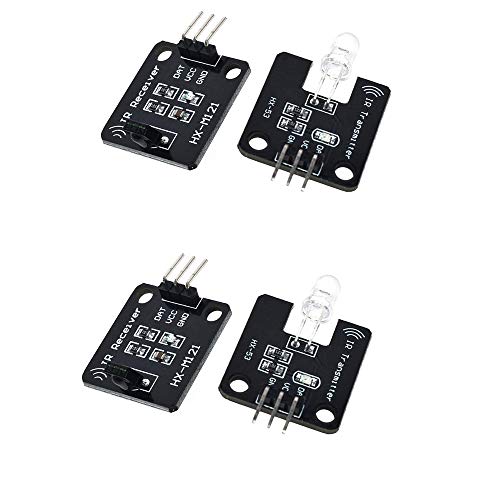 Treedix Arduino デジタル 38khz 受信機および送信機センサー モジュール キットの代替品