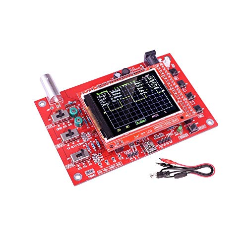 Kit d'oscilloscope numérique Treedix, oscilloscope open source STM32, écran TFT 2,4 pouces, kit d'apprentissage électronique, déjà assemblé