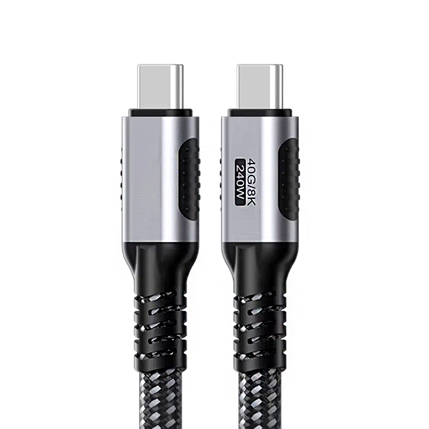 Treedix USB Cケーブル 1.2m、40Gbps 8K@60Hz 240W USB4充電ケーブル、PD3.1急速充電 48V/5A、高密度編組USB C to USB Cケーブル MacBook、ノートパソコン、タブレット、スマートフォン、ゲーム機対応