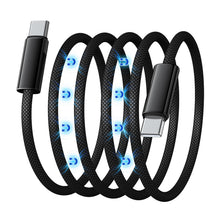 Treedix USB C - USB Cケーブル、Type C 240W 急速充電ケーブル、4.9フィート 48V/5A ポータブル磁気充電ケーブル、iPhone 15/16 Pro Max Plus、iPad Pro、Samsung Galaxy、MacBook、iPadに対応