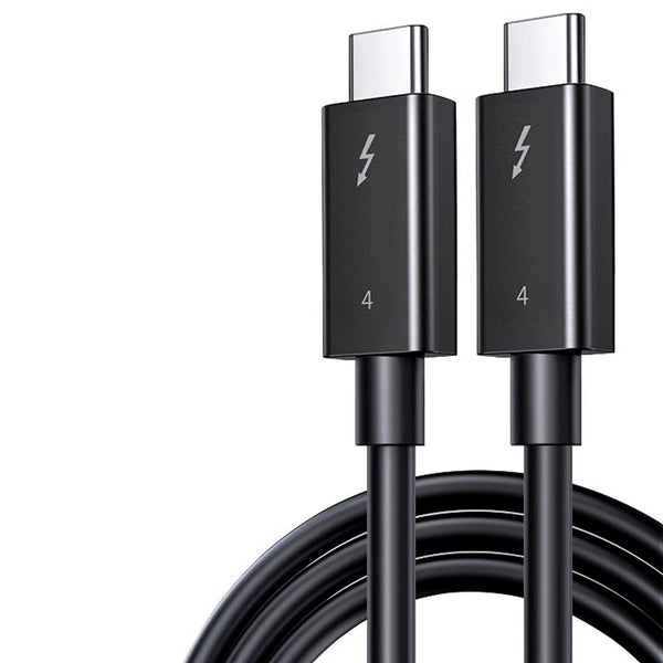 Treedix 40 Gbit/s USB-C-Kabel für Thunderbolt 4, 100 W PD-Schnellladekabel, 8K 60 Hz Display, 30 cm E-Marker-Kabel für Apple iPhone 16/15, iPad, Samsung Galaxy, Tablets, Laptops