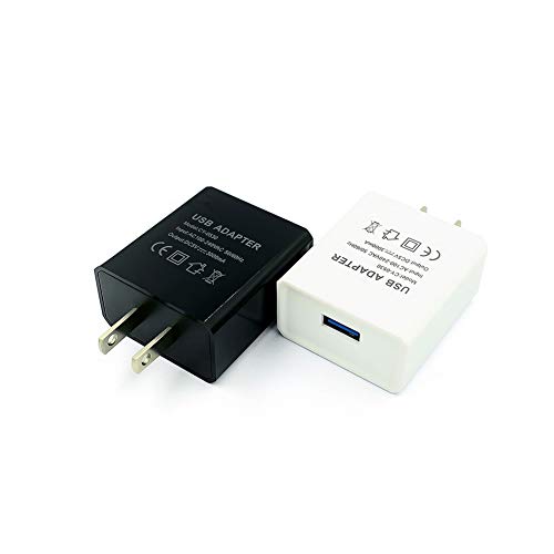 Treedix 5V 3A AC-adapter oplader voeding met afneembare kabel, aan/uit-schakelaar en USB Type-C-aansluiting, compatibel met Raspberry Pi 4B (zwart)