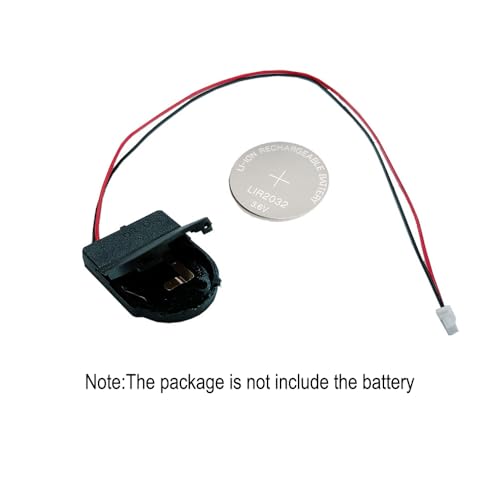 Treedix 2 piezas Soporte para batería RTC Reloj de tiempo real compatible con Raspberry Pi 5