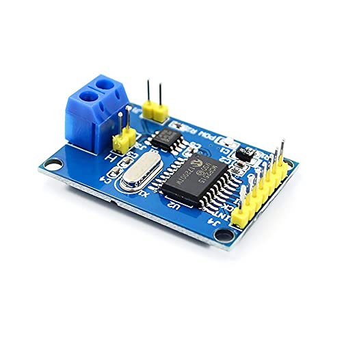 Treedix 2 piezas MCP2515 TJA1050 Módulo de bus CAN con protocolo SPI y rutina de programación