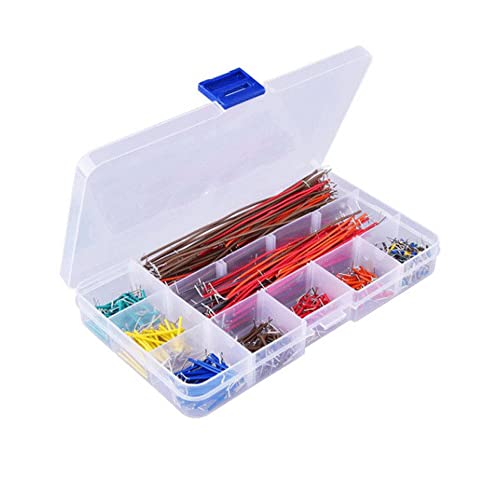 840pcs Jumper Wire Kit 14 Lengths breadboard Jumper Wire Cable Kit for Breadboard Prototyping Solder Circuits