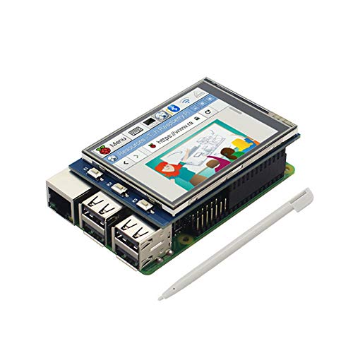 2.8 inch TFT LCD Display SPI Interface TFT Resistance Touch Screen Color Screen with Touch Pan Compatible with Raspberry Pi 4B /3B+