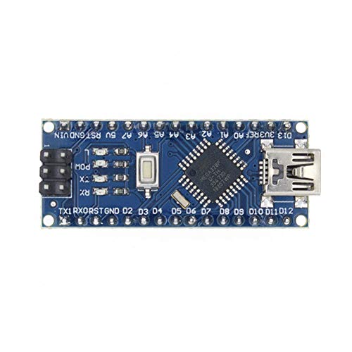 Treedix 2 piezas Módulo de microcontrolador ATmega328P Placa compatible con proyectos Arduino Mini Nano V3.0
