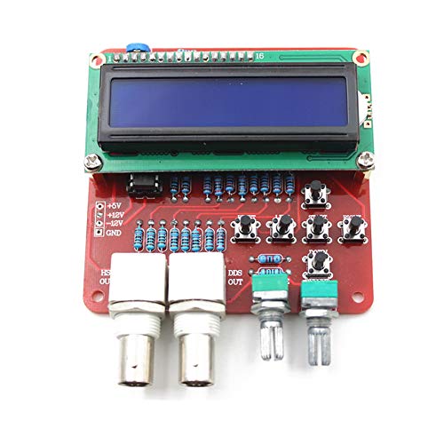 Kit de bricolage module générateur de signal DDS Treedix, fréquence réglable 1~65535 Hz, valeur de pas de fréquence, onde sinusoïdale, onde triangulaire, onde pulsée
