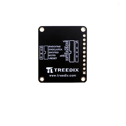 Treedix 2 piezas Adaptador de cable JTAG (2x10 2.54mm) a SWD (2x5 1.27mm) Placa de conexión Placa de depuración JTAG