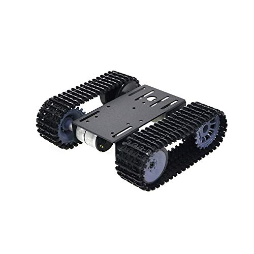 Tracked Robot Smart Car 12V Motor Value TP101 Robot Tank Track Chassis Metal Bottom Plate Compatible with Arduino