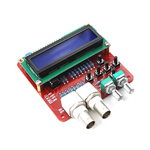 Kit de bricolage module générateur de signal DDS Treedix, fréquence réglable 1~65535 Hz, valeur de pas de fréquence, onde sinusoïdale, onde triangulaire, onde pulsée