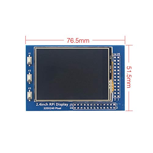 2.8 inch TFT LCD Display SPI Interface TFT Resistance Touch Screen Color Screen with Touch Pan Compatible with Raspberry Pi 4B /3B+