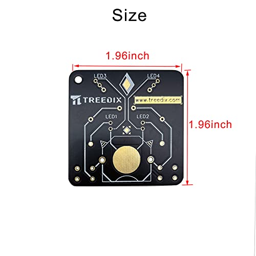 2 Sets of Solder Practice Projects DIY Electronics Kits Circuit Boards Trainning Board With Battery For Beginners, Students and DIYers