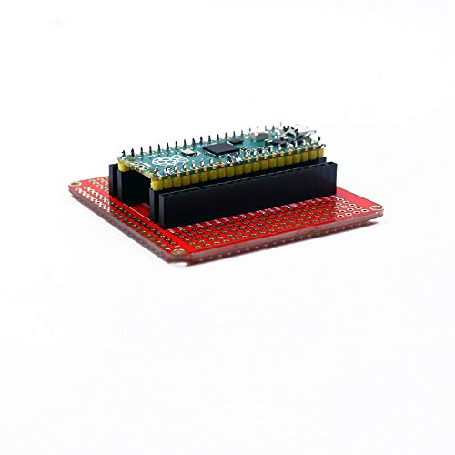 Compatible with Raspberry PI PICO Expansion Board PCB Shield Board Gold Plated Finish with Pin Header