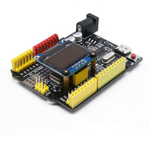 ATmega328P CH340 開発ボード、改良された Type-C インターフェイス、0.96 インチ OLED スクリーン、Arduino UNO R3 ボード キットと互換性あり、初心者向け