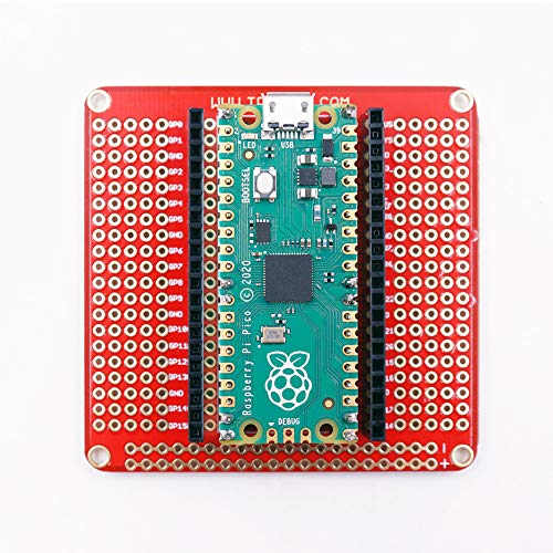 Compatible with Raspberry PI PICO Expansion Board PCB Shield Board Gold Plated Finish with Pin Header