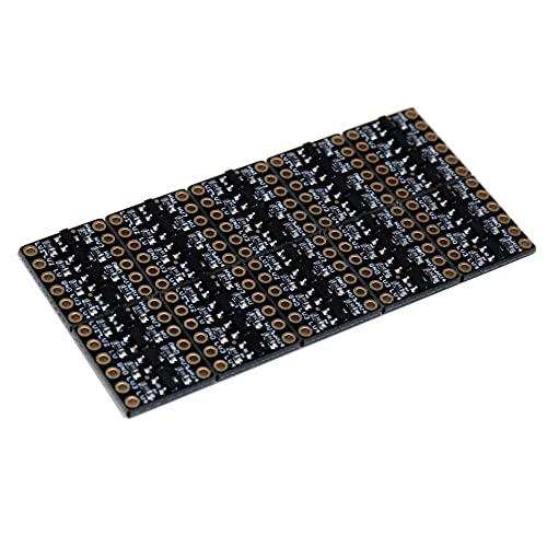 Treedix Module convertisseur de niveau logique 10 pièces, 4 canaux IIC I2C 3,3 V vers 5 V, convertisseur bidirectionnel pour signaux de bus SPI, compatible avec Arduino