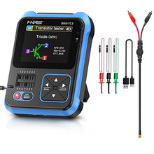 Treedix DSO-TC3 Oscilloscope numérique portable 3-en-1, testeur de transistors LCR, kit de détection DIY, générateur de signal PWM, avec support intégré