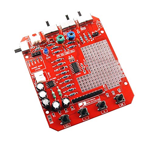 Treedix Mini DSO138 digitale oscilloscoop DIY-kit, draagbare set voor elektriciens, onderwijs, wedstrijden en elektronica-training