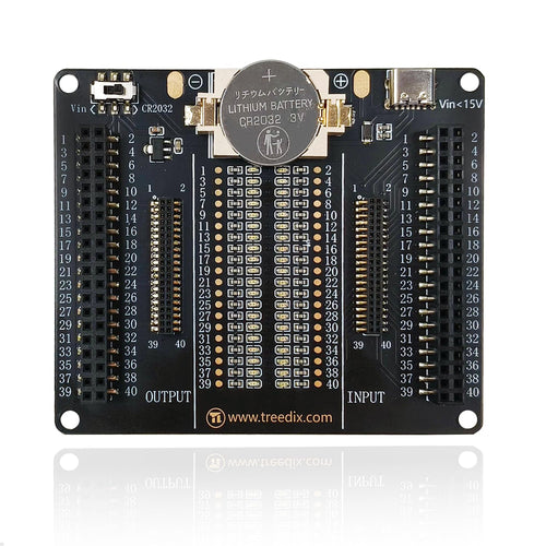 Placa de prueba de cables JTAG Treedix, comprobador de cables planos IDC con 20 indicadores LED para detectar con precisión cortocircuitos y circuitos abiertos, verificador para cables JTAG de 2×20 pines de 2,54 mm/1,27 mm
