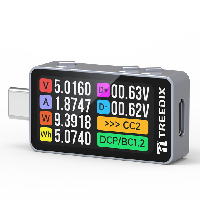 USB-C Power Meter 240W 12A PD QC Fast Charge Tester