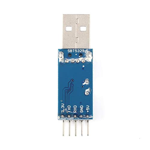 Treedix Modulo Convertitore da USB a RS232 TTL Automatico, Adattatore Compatibile con Arduino.