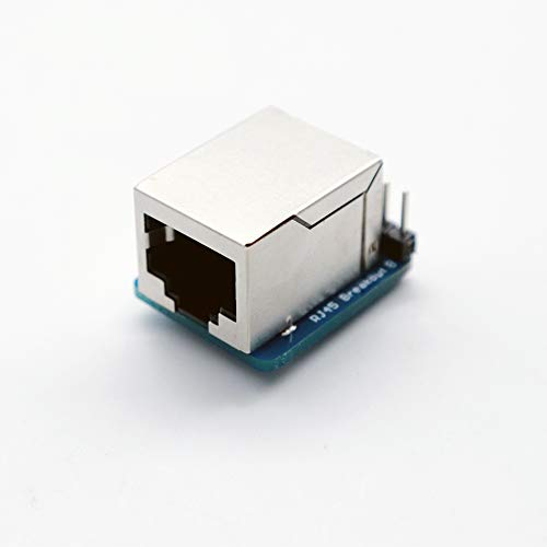 Kit de conector RJ45 RJ11 de 8 pines (8P8C) y placa de conexión Treedix, compatible con Ethernet, DMX-512, RS-485, RS-422 y RS-232 (sin ensamblar)