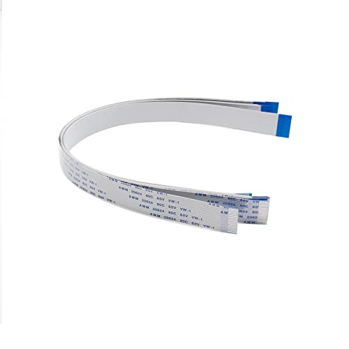 7.87inch Flexible Ribbon Cable Camera Cable for Raspberry Pi 3/3B+/4B FFC FPC Ribbon 15 pin Extension Cord Flexible Flat Wire Cable Connection for LCD,DVD Player,Recorder,Printer