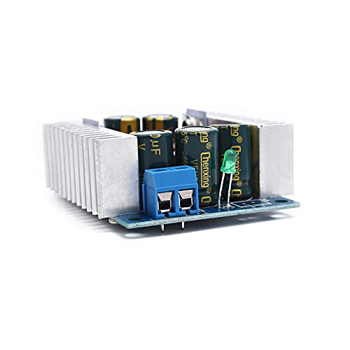 Treedix DC-DC 電源モジュール 降圧モジュール 高出力 12A 調整可能 95% 効率 車両