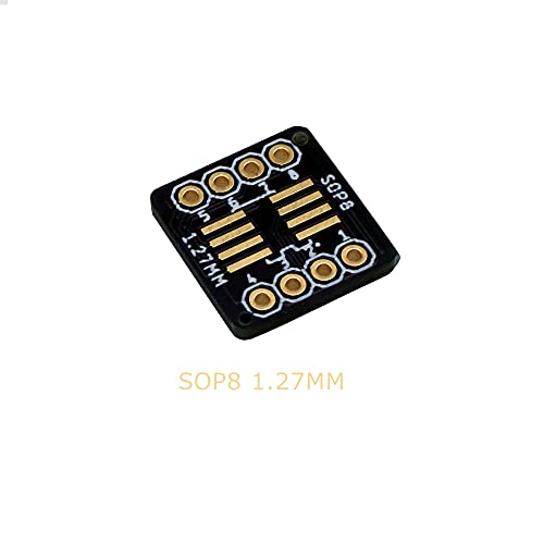 Treedix Adaptateur PCB SSOP 0,65 mm / SOP 1,27 mm vers DIP, carte de prototypage, convertisseur SMD vers DIP, carte d'extension