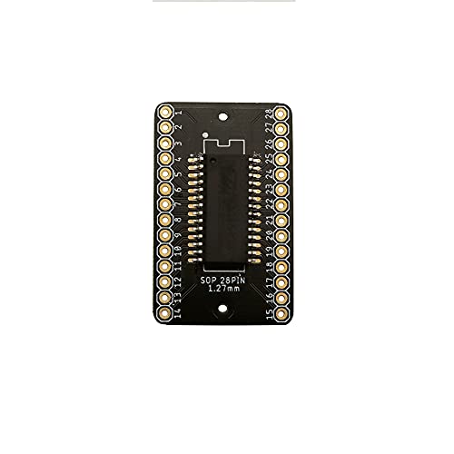 Treedix Adaptateur PCB SSOP 0,65 mm / SOP 1,27 mm vers DIP, carte de prototypage, convertisseur SMD vers DIP, carte d'extension