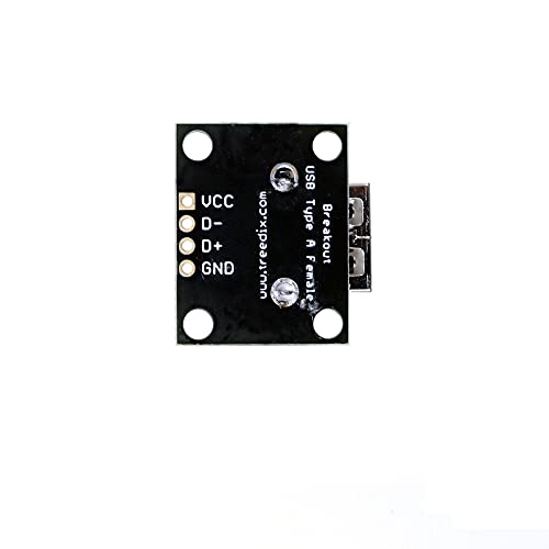 Treedix Carte d'extension USB Type-C, Type-A, Micro USB et Mini USB, convertisseur PCB avec connecteur femelle série Basic