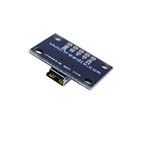 Treedix Carte d'extension USB Type-C, Type-A, Micro USB et Mini USB, convertisseur PCB avec connecteur femelle série Basic