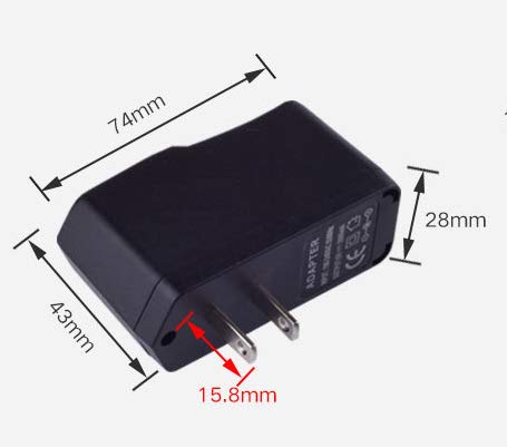 Treedix AC 100V-240V naar DC 9V/1A Voedingsadapter, compatibel met Arduino UNO R3 Mega 2560/1280