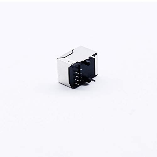 Kit de conector RJ45 RJ11 de 8 pines (8P8C) y placa de conexión Treedix, compatible con Ethernet, DMX-512, RS-485, RS-422 y RS-232 (sin ensamblar)