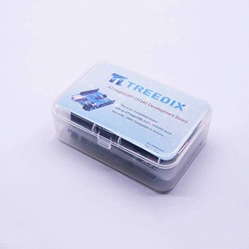 Treedix 2pz Scheda di Sviluppo ATmega328P CH340 Compatibile con Arduino UNO R3 Kit Scheda per Principianti