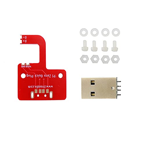 Adaptador USB-Micro a USB-A Treedix compatible con Raspberry Pi Zero V1.3/Zero W/WH, adaptador USB para Pi, conexión a puerto USB de computadora, fuente de alimentación y USB OTG disponible