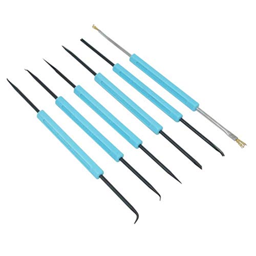 Treedix Kit de 6 herramientas de ayuda para soldadura de doble cara, compatible con soldadura Arduino