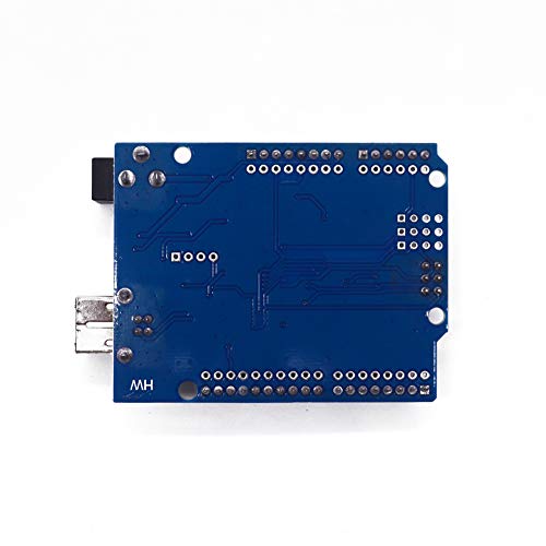 Treedix 2pz Scheda di Sviluppo ATmega328P CH340 Compatibile con Arduino UNO R3 Kit Scheda per Principianti