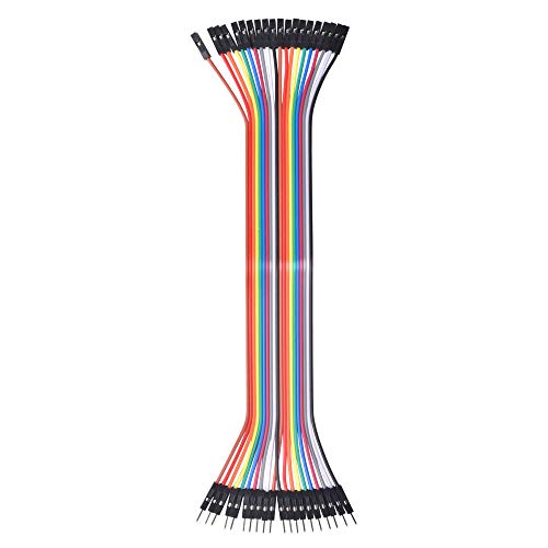 Treedix Starter-Kit inklusive 3,3/5V Netzteilmodul, Jumper-Kabeln, MB-102 Breadboard, Präzisionspotentiometer und Widerständen, kompatibel mit Arduino und Raspberry Pi