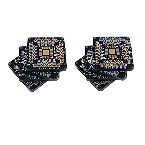 Treedix 8-delige TQFN44 naar TQFN48 0,5 mm pitch SMD naar DIP montageadapter PCB proto breakout-board