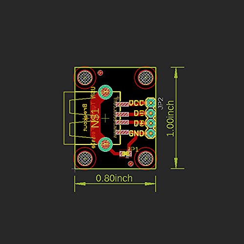 Treedix Carte d'extension USB Type-C, Type-A, Micro USB et Mini USB, convertisseur PCB avec connecteur femelle série Basic