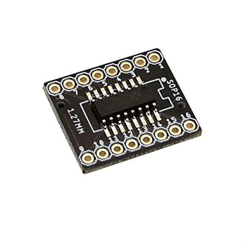 Treedix Adaptateur PCB SSOP 0,65 mm / SOP 1,27 mm vers DIP, carte de prototypage, convertisseur SMD vers DIP, carte d'extension