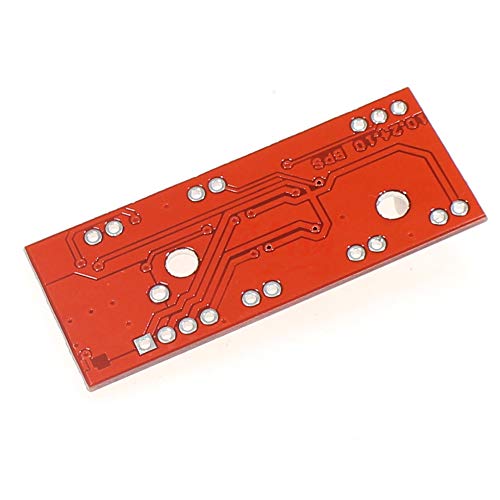 Treedix EasyDriver Shield stappenmotordriver met enkelvoudige pinheaders, compatibel met Arduino