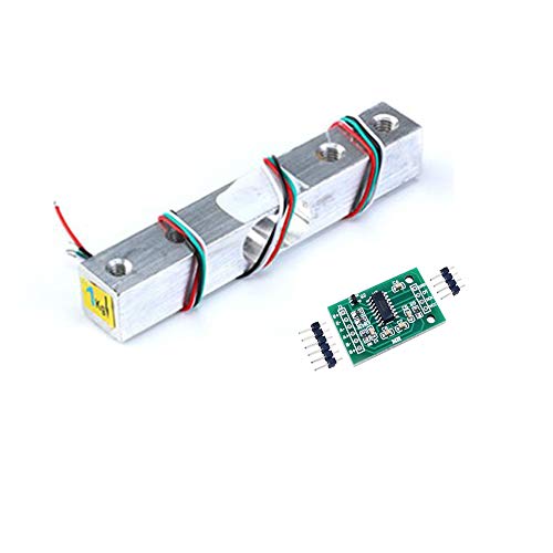 Treedix Digitale Weegcel Gewichtssensor 1kg/5kg/10kg/20kg Draagbare Elektronische Keukenweegschaal + HX711 Weegsensor AD-module