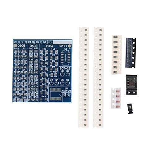 Treedix ブルー 耐久性のある SMT コンポーネント溶接練習 PCB ボードはんだ付け DIY キット